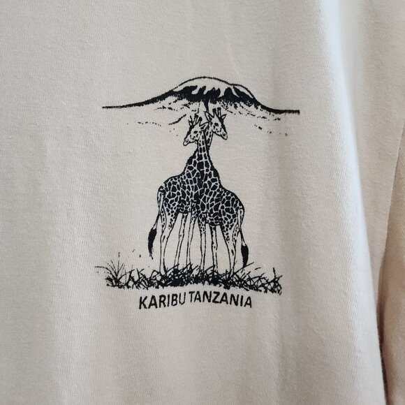 Manqa Africa Crewneck Graphic T-Shirt Size X-Large - Picture 7 of 14